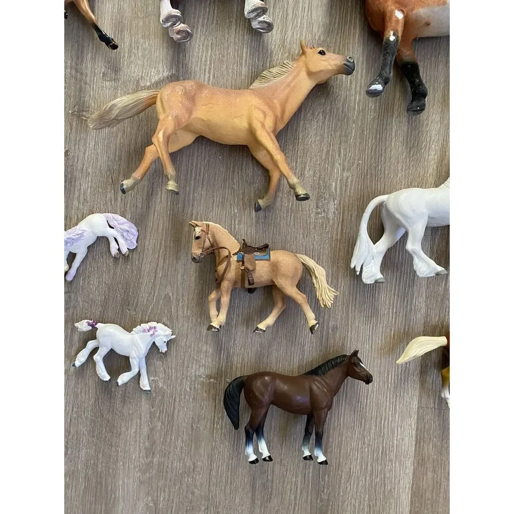 Mixed‎ Lot Schleich Model Horse Papo Safari Breyer Vintage Retired Figure Set